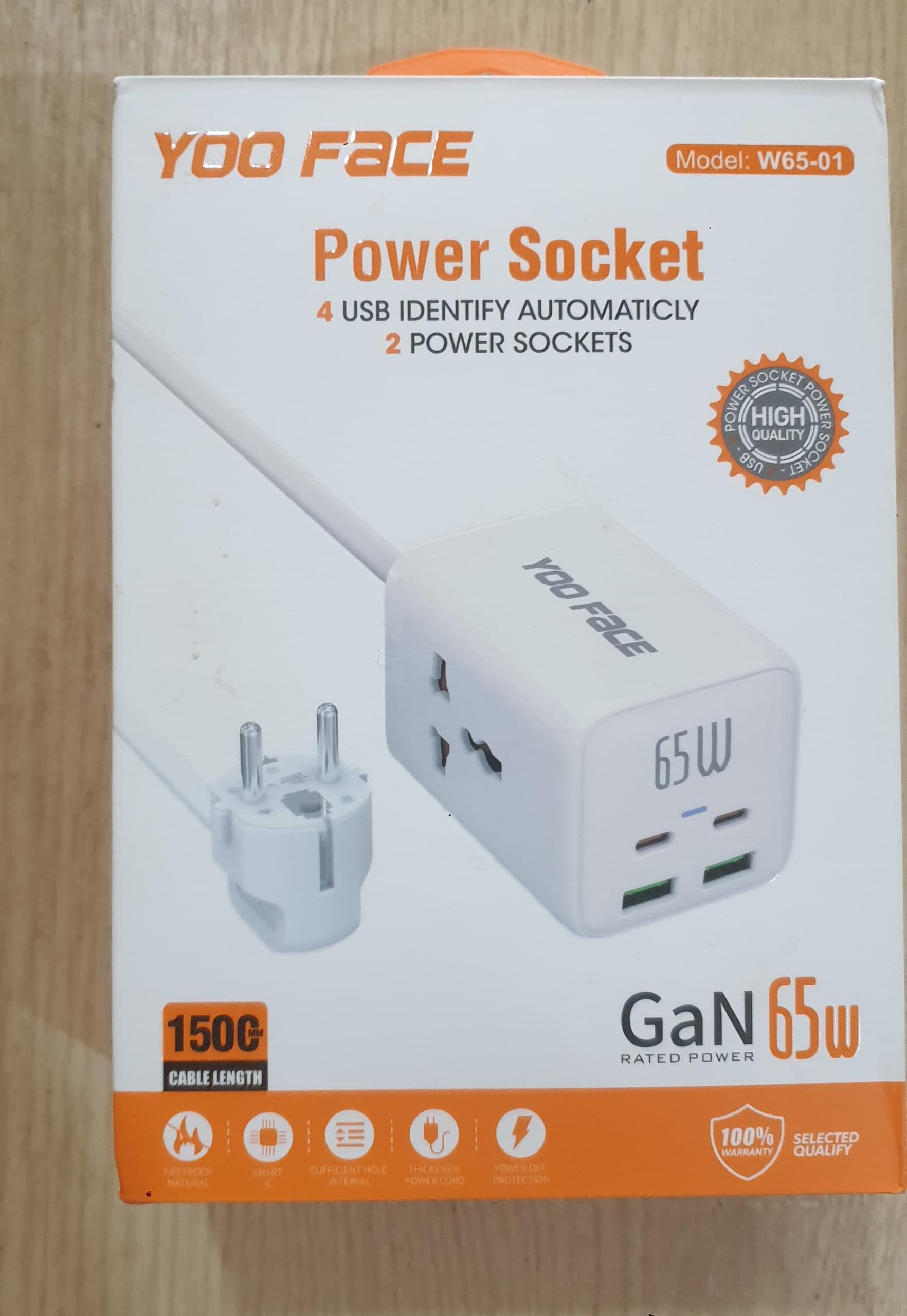 Chargeur YooFace 65w